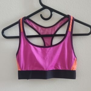 Victoria Sport Purple and Orange Sports Bra